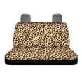 thumbnail image 6 of Uourmeti Leopard Print Pattern Rear Bench Seat Cover for Dogs, 2pcs Car Seat Covers Protective Against Dirt & Pet Fur Non-Slip Rear Seat Covers, 6 of 7