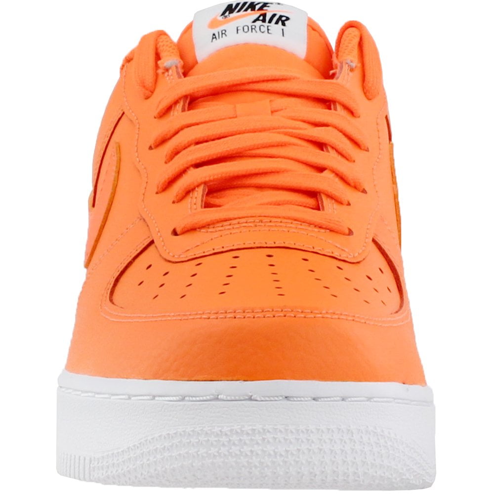 Nike Air Force 1 LV8 Black / Total Orange / White / Smoke Grey Low Top  Sneakers - Sneak in Peace