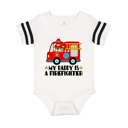 

Inktastic Fireman Daddy is a Firefighter Gift Baby Boy or Baby Girl Bodysuit