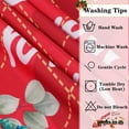 thumbnail image 5 of Nappe de Noël 60x120 Pouces, Nappe de Noël à Carreaux Buffalo pour l'Hiver, Nappes de Noël Rouges, Nappe de Noël Imperméable pour Table, Cuisine, Salle à Manger, Vacances, 5 of 5