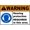 Warning Sign 2, variant on Warning Worry About Your OWN Backyard Tin Sign - 8"x12" Decor, Home Living Room Man Cave Bar Garage Cafe Office Store Club Gift