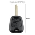 thumbnail image 4 of Accesorios de coche 2 botones funda de mando a distancia carcasa, 4 of 5