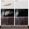 thumbnail image 5 of 11 Pcs Leather Repair Kit for Furniture  Couch, Leather Dye Leather Recoloring Balm for Car Seat, Sofa, Upholstery, Cat Scratches, Boot, Shoes, Vinyl Leather Repair Filler with Mink Oil, 5 of 13