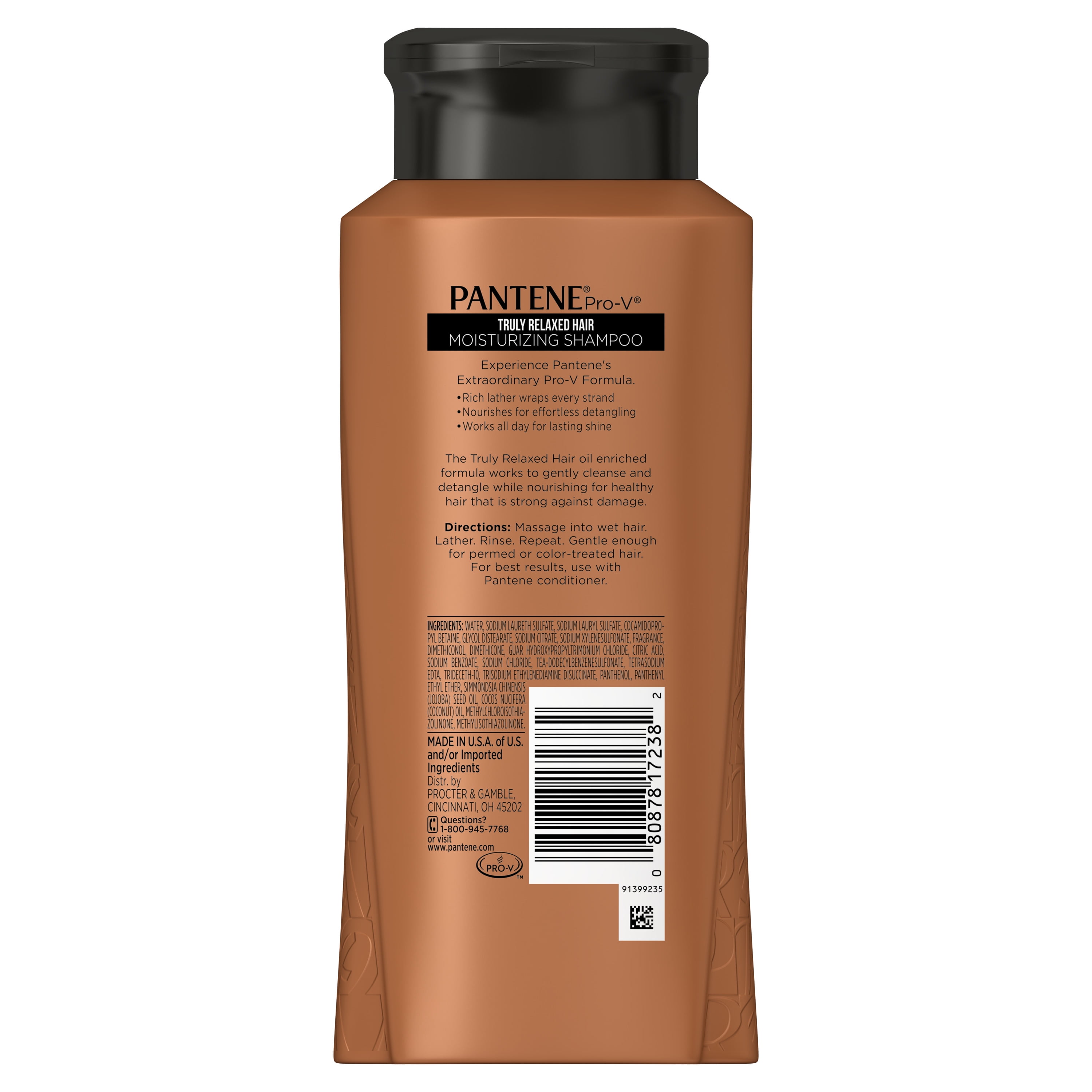 Pantene Pro V Truly Relaxed Hair Moisturizing Shampoo 25 4 Fl Oz