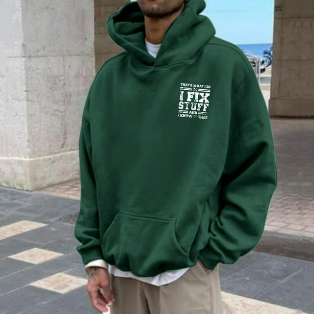 WILLBEST Sudaderas En Pareja Men'S Casual Men'S Hooded Sweater Printed Men'S Coat Men Chica