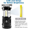Etekcity 2 Pack LED Camping Lantern Battery Powered Flashlights