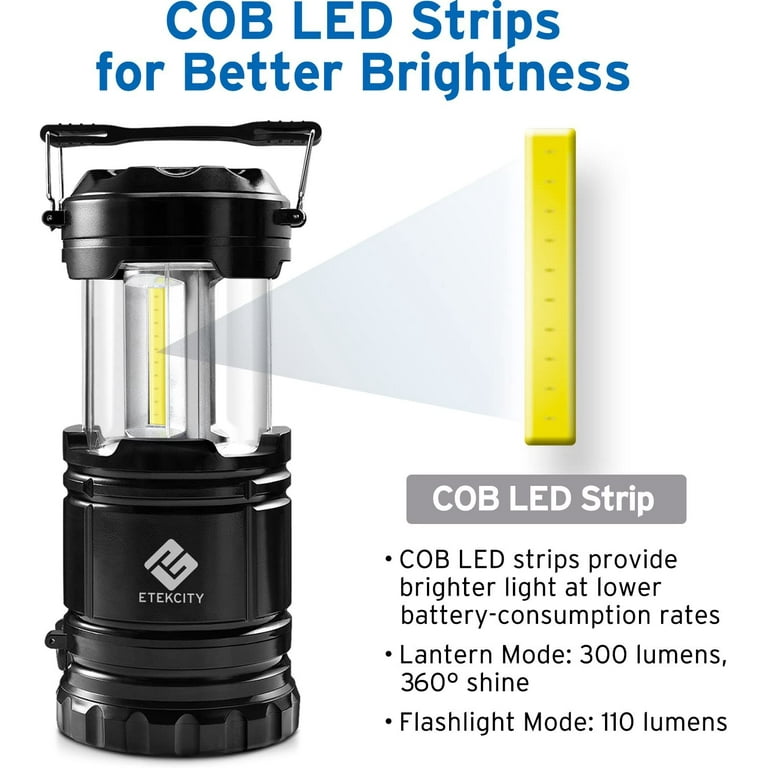 G & F Products 360 LED Lanterns Flashlights, Long-Lasting, 2 Pack