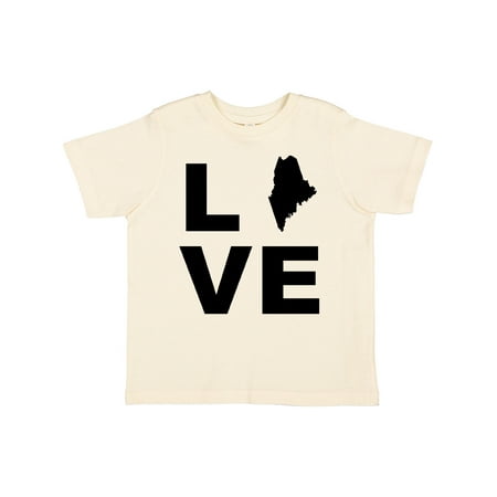 

Inktastic Love Maine Gift Toddler Boy or Toddler Girl T-Shirt