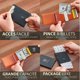 thumbnail image 2 of Wallet with Money Clip Blocking Case Against Bank Hacking - Slim Coin Purse with Metal Clip - Secure Credit Card Holder (Black), 2 of 5