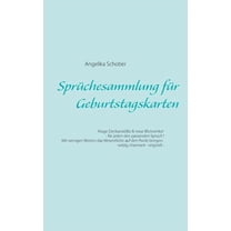 Spr?chesammlung f?r Geburtstagskarten