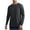 Black, variant on Mens Long Sleeve Shirts Crew Neck Quick Dry Moisture Wicking Tee Shirt Casual Lightweight Athletic Workout Tops