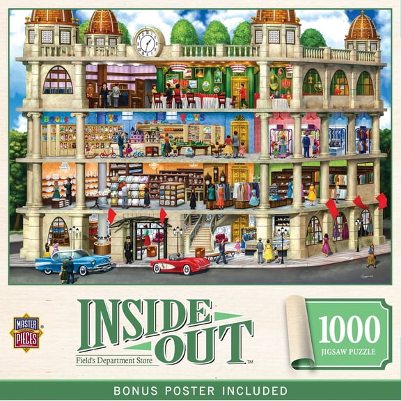 MasterPieces 1000 Piece Puzzle - Fields Department Store - 19.25"x26.75"