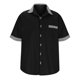 thumbnail image 4 of Mens Manga Corta Botón Abajo Camisas Bolsillo de Cuello Turndown de Negocios, Moda Algodón/Blusa de Mezcla de Lino, 4 of 8