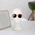 thumbnail image 6 of Mannequin Head Stand Model Hairpiece Stand Lightweight Manikin Head Glasses Hat Display for Styling Hairpieces Barbershop Jewelry Headphone Style F, 6 of 9