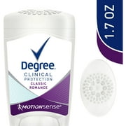 Degree Anti-Perspirant And Deodorant Clinical Protection Classic Romance Degree Women, 1.7 oz