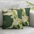 thumbnail image 3 of JEUXUS Dinosaur I Love You Home Decorative Throw Pillow Cover Inspirational Quote Cushion Case, Bedroom Nursery Sofa Couch Decor Shower Decoration Gifts, 3 of 5