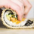 thumbnail image 5 of 2-Pack Bamboo Sushi Mat 9x9 Inch Flat Rolling Tool for Sushi Preparation, 5 of 5