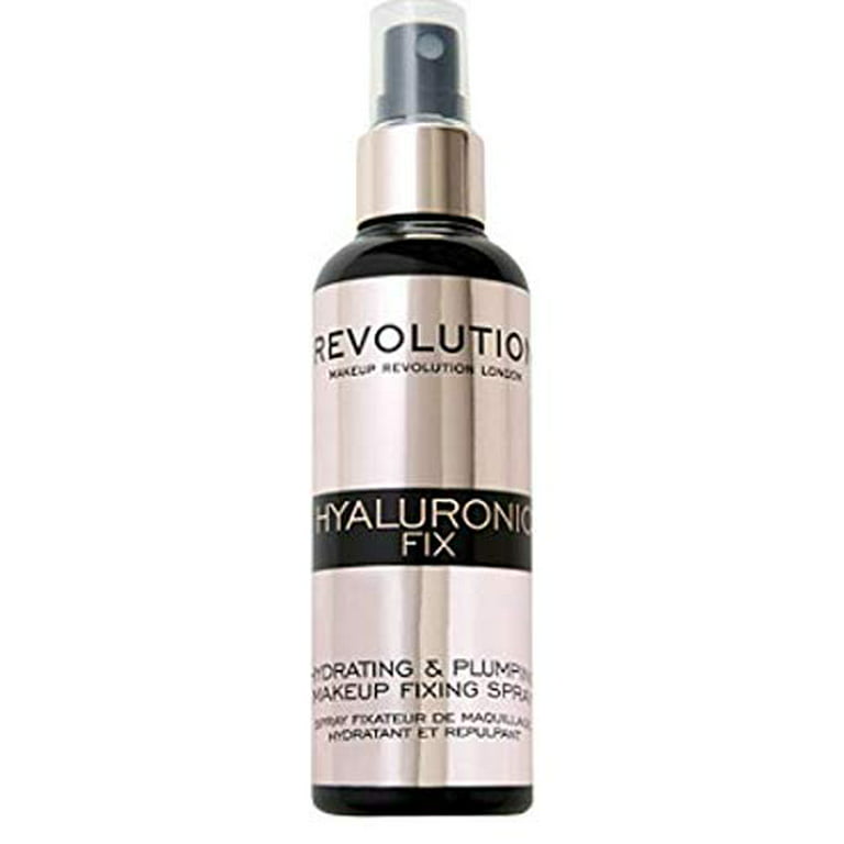 podning molekyle Stilk Makeup Revolution Hyaluronic Fixing Spray 3.38 Ounce - Walmart.com