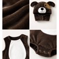 thumbnail image 5 of LIIPEE Boys Girls Cute Dog Costume Baby Halloween Party Dress Up Clothes 3 Piece Set 0-12 Months, 5 of 9