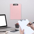 thumbnail image 2 of Bwomeauty Teacher Supplies, A4 Board Clip Folder Clipboard Office Supplies A4 Clipboard Writing Board Thickened Data Clip Meeting Records Writing File, Birthday Gifts, 12x8.7inch, 2 of 6