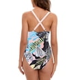 thumbnail image 3 of Swimsuit for Women,Women Bikini Print Strappy Back Set Swimsuits Plus Size Bathing Suits Tankinis Swimwear,Plus Size Swimsuit,Plus Size Dress,Plus Size Swimsuits, 3 of 6