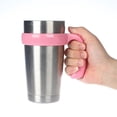 thumbnail image 3 of Sioweci 2 Pcs Tumbler Handle Attachment Ergonomic Grip Anti Slip Car Cup Holders BPA Free Travel Mug Handles for 20/32oz Tumbler Cup Accessories Grey 30oz, 3 of 13