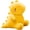 Dazzle Yellow, variant on NCQ Cute Dinosaur Plush Toys, Fat Dinosaur Stuffed Animals Dolls, Soft Plush Dino Plushie, Birthday Gifts for Kids Girls Boys Pink 12 inch