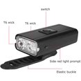 thumbnail image 3 of Bike Light Set 6 Mode 1600 Lumens Super Bright IPX45 Waterproof USB Rechargeable Bicycle Headlight Front and Taillight Rear Back Light Cycling Riding Lamp LED Flashlight, 3 of 7