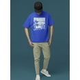 thumbnail image 2 of Life's A Beach - Vintage Palm Tree Emoji Men's T-shirt, 2 of 4