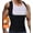 Double Waistband - B, variant on Pukitry Men's Waist Trainer Sauna Vest Body Shaper Sauna Suit Slimming sweat band Shapewear Waist Trimmer