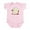 Petal Pink, variant on CafePress - Kitty Infant Bodysuit - Baby Light Bodysuit, Size Newborn - 24 Months