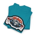 thumbnail image 3 of Nunchuks Reaper Blind Creager Vintage Skateboard 90s 2002 Classic TShirt Print - Tropical Blue / S, 3 of 5