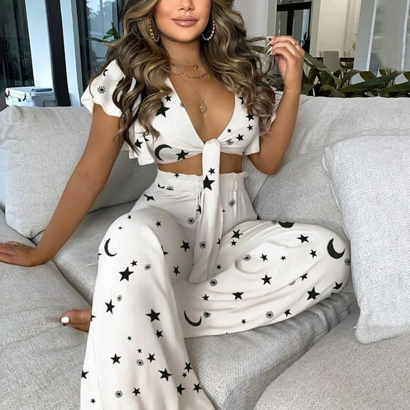 HUPOM Medieval Pants Womens Pants Chinos High Waist Rise Short Straight-Leg XL