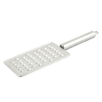 Kitchenware Stainless Steel Potato Garlic Cheese Grater Silver Tone 26cm Length