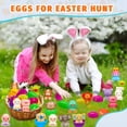 thumbnail image 3 of BESTSKY 2026 New 24 Pack Filled Easter Eggs for Kids Prefilled Egg Fillers Toys Stuffed Easter Eggs Easters Gifts Basket Stuffers for Kids Toddlers Non Candy Easters Egg Hunt Party Favors Animals, 3 of 4