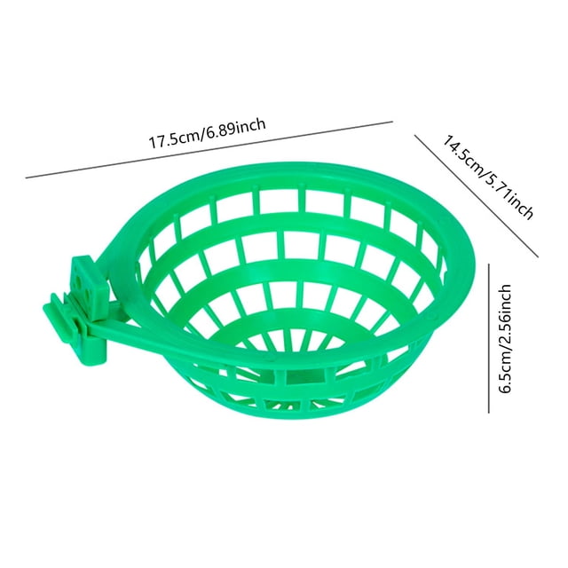 Ltdhehe Bird For Small Birds Durable Chew Proof Plastic Pet Bed Easy To Clean Detachable Breeding For Finches