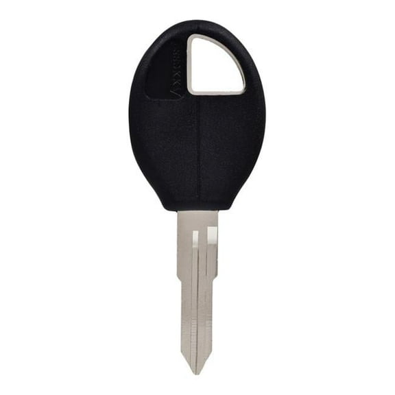 Automotive Universal Key Blank for 37R Double Sided for Infiniti - Case of 5, Black & Silver