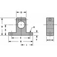 thumbnail image 2 of DAYTON 2CNU7 Shaft Support,0.500 In Bore,1.625 In H, 2 of 2