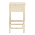 thumbnail image 4 of Safavieh Maxine Poplar Wood Night Table in Distressed Vanilla, 4 of 5