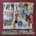 thumbnail image 5 of Azar Pegboard Organizer Kit White 900945-WHT, 5 of 9