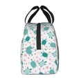 thumbnail image 2 of Lsque Sea Turtle Pattern Lunch Bag Women/Men Insulated Lunch Box,Small Leakproof Cooler Food Lunch Containers Reusable High Capacity Lunch Tote Bags, 2 of 6