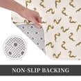 thumbnail image 6 of Sikiie Cartoon Snake Print Flannel Anti-slip Floor Mat 16x24in, Thickened Dustproof Entrance Door Mat Floor Mat for Kitchen, Bathroom, Laundry Room, 6 of 7