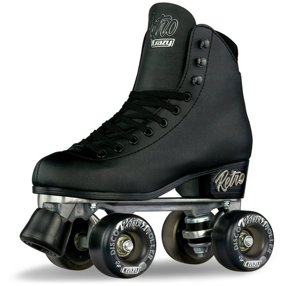 Crazy Skates Retro Roller Skates | Classic Quad Skates for Men, Women, Boys and Girls
