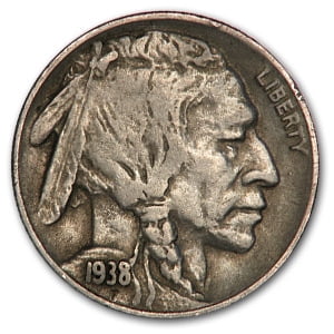 1938-D Buffalo Nickel VF