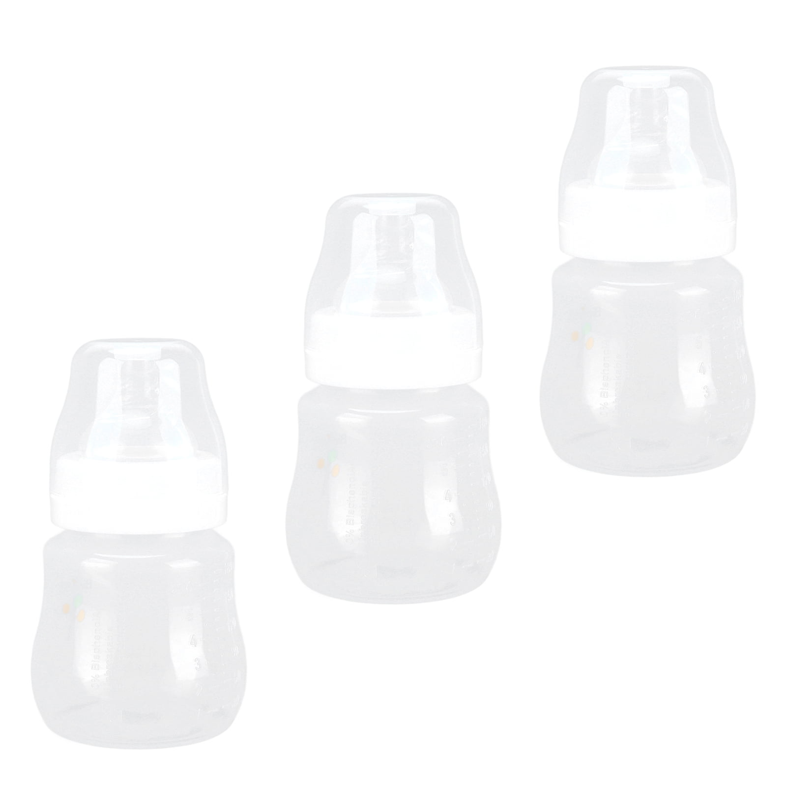 3 uds De biberón para recién nacido sin BPA biberones de cuello ancho ...
