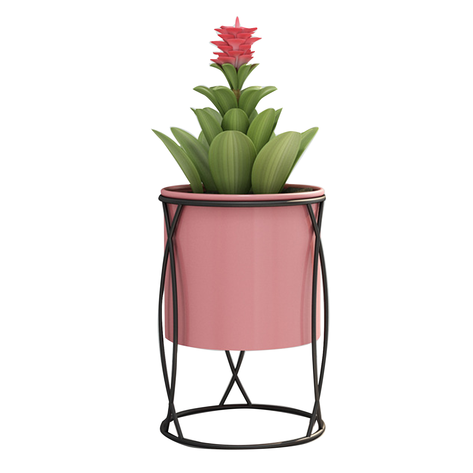 Tabletop With Pot Plant Stand Home Decor Indoor Outdoor Iron Flower