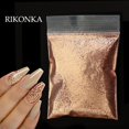 thumbnail image 2 of Polvo de purpurina holográfica para uñas, pigmento de inmersión reflectante dorado, decoración de Arte de uñas, Gel UV, accesorios de manicura profesional, 10 G, 2 of 4