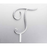 Silver Rhinestone Monogram, A