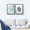 thumbnail image 3 of PixonSign Framed Wall Art Collage Print Gallery Set Closeup of Sunflower in Field Botanical Plants Photography Realism Modern Relax/Calm Multicolor for Living Room, Bedroom, Office - 12"x16"x2 BLACK, 3 of 6