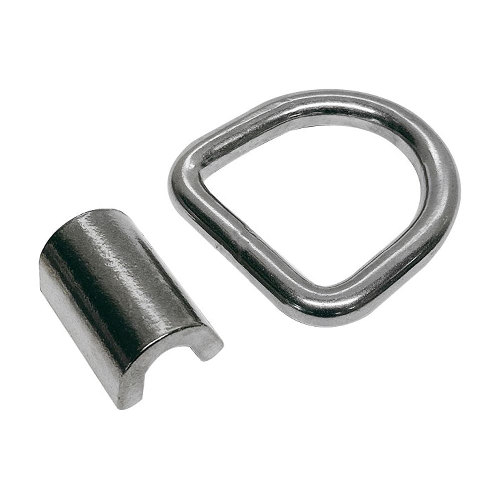 Stainless Steel 3/4" Weld-On Heavy D Rings 6500 Lbs,Marine Boat,Tie-Down Anchor